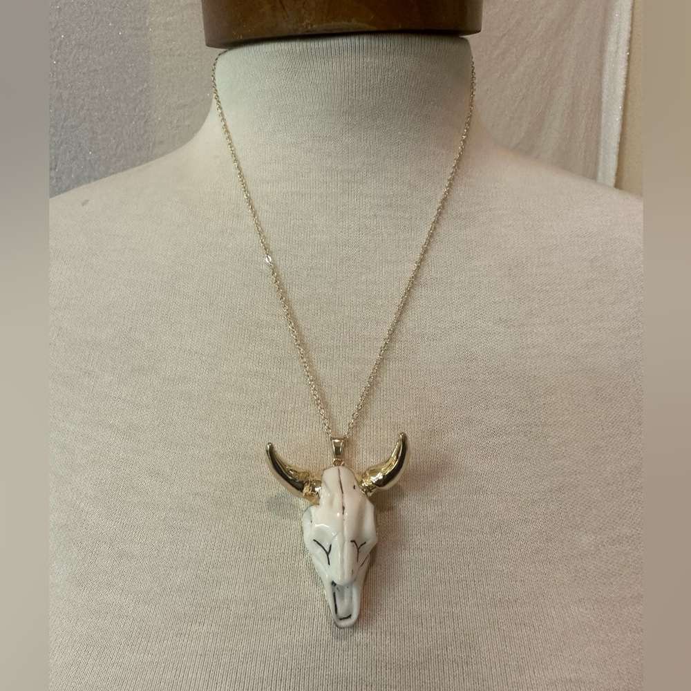 Western costume jewelry necklace with lobster clasp. NWOT
